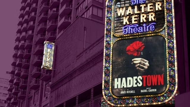 'hadestown' Star Thanks Filming Audience. Hard-of-hearing Device