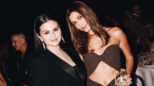 Hailey Bieber and Selena Gomez Pose Together After the Bombshell Podcast