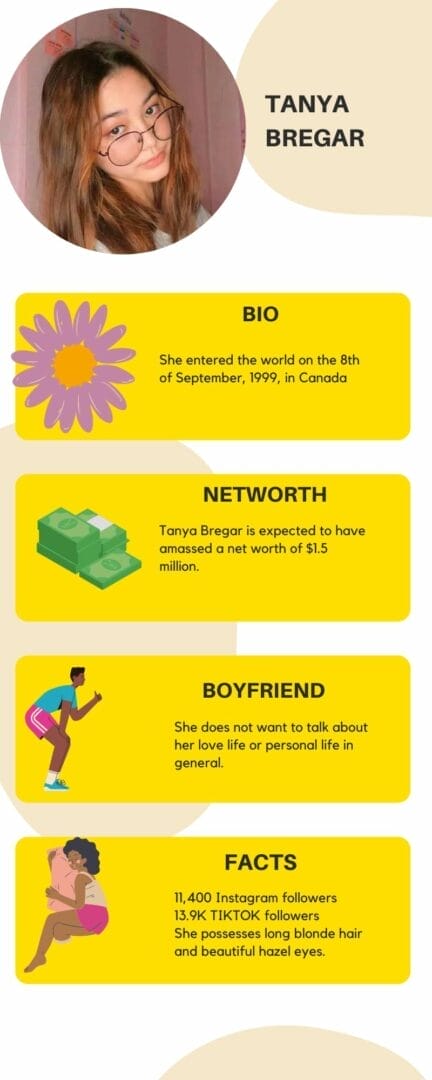 Tanya Bregar Height