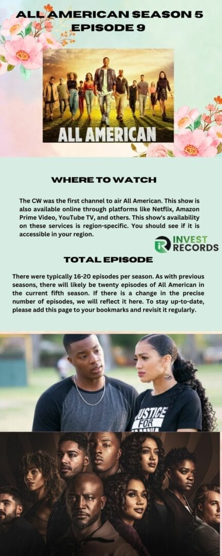 All American Season 5 Episode 9 Release Date