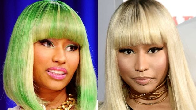 Nicki Minaj Before and After Skin Bleaching