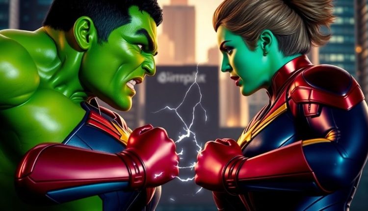 who will win captain marvel or the hulk