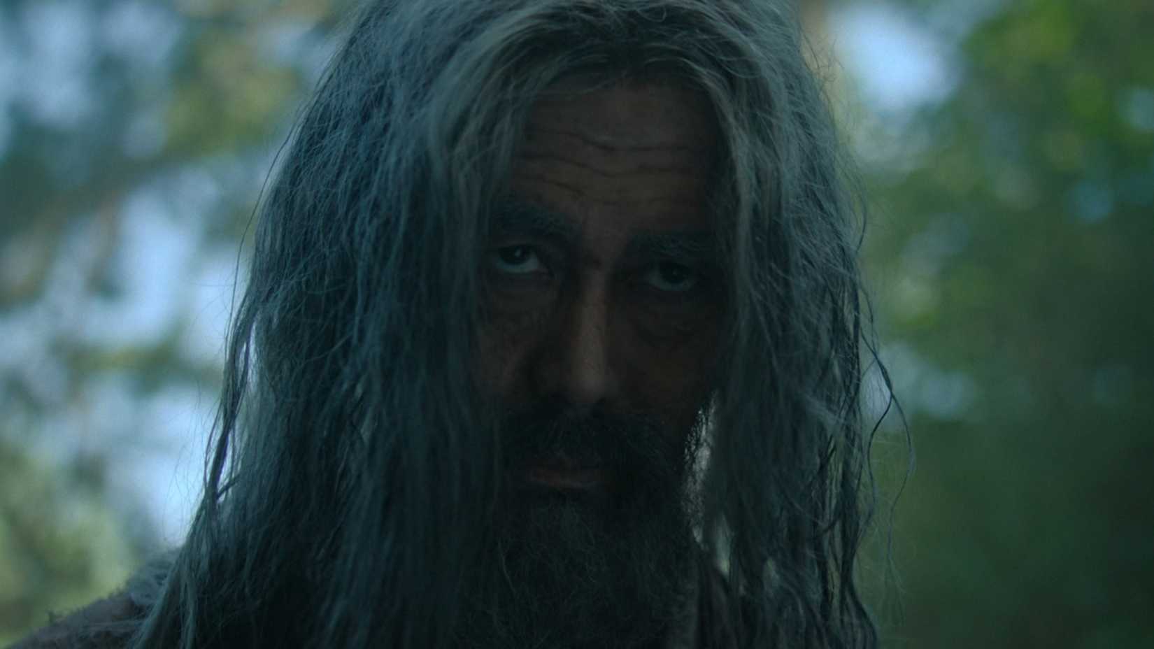 Gentosai looking dramatically in a forest in Last Samurai Standing