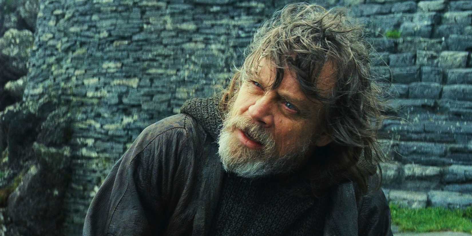 Luke Skywalker in The Last Jedi