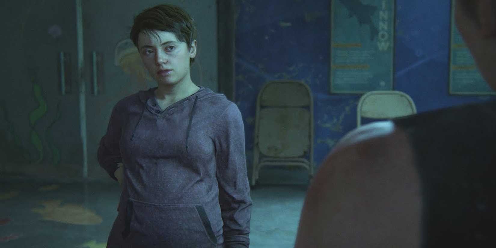 Mel confronts Abby in The Last of Us Part II