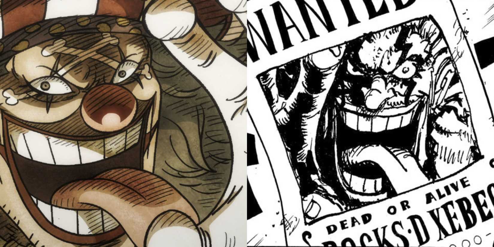 One Piece Buggy Rocks Comparison