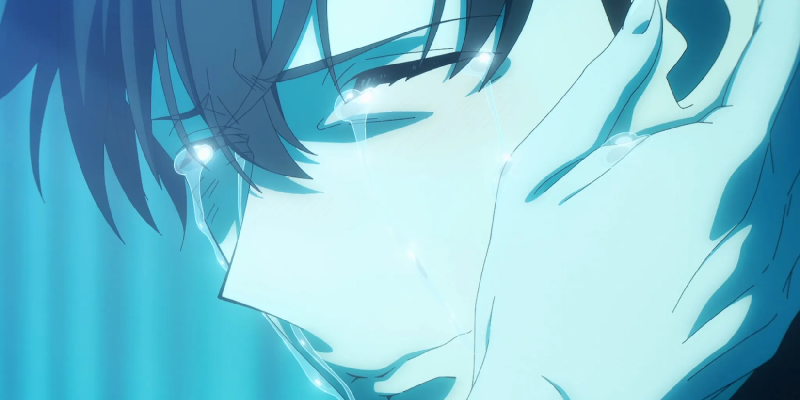 Solo Leveling anime featured image - Sung Jinwoo crying while his mom holds him