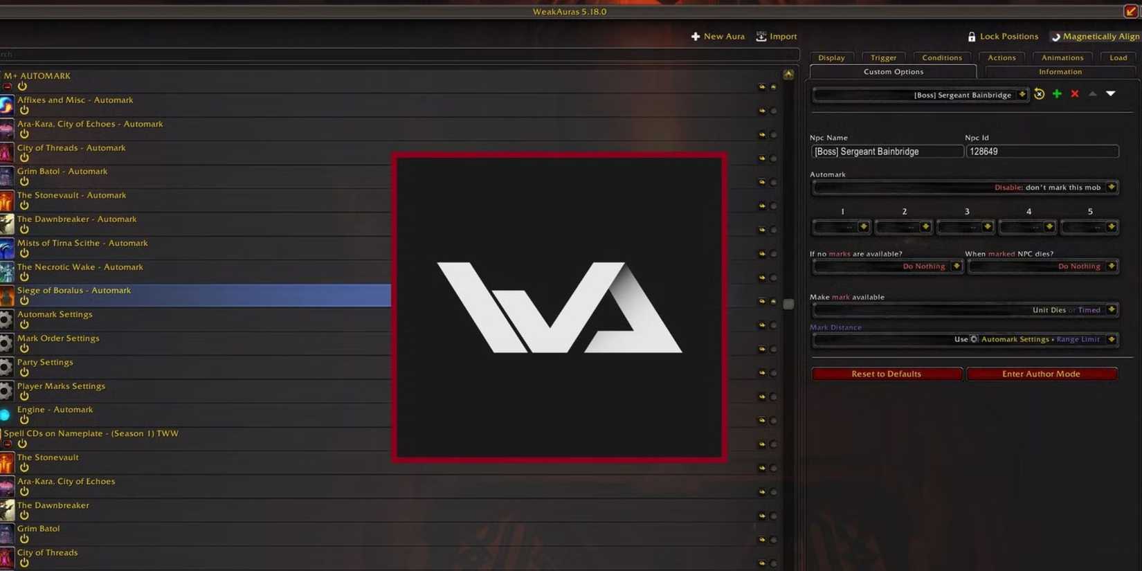 WeakAuras for World of Warcraft is Shutting Down