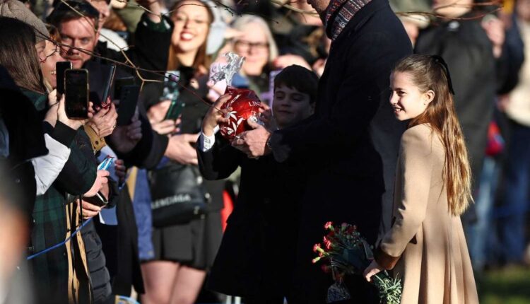 Princess Charlotte Breaks Royal Protocol for Second Year in a Row During Christmas Walk