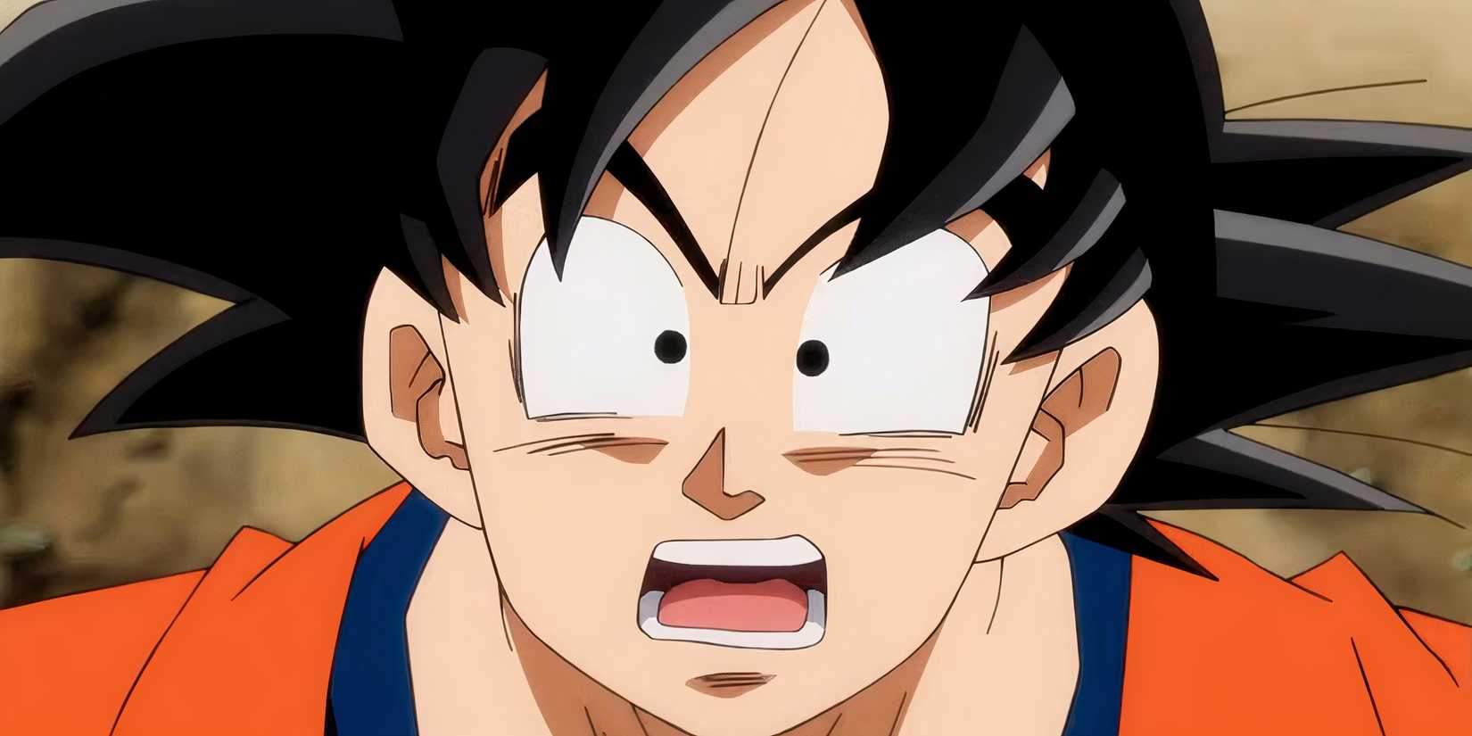 Dragon Ball Goku Shocked