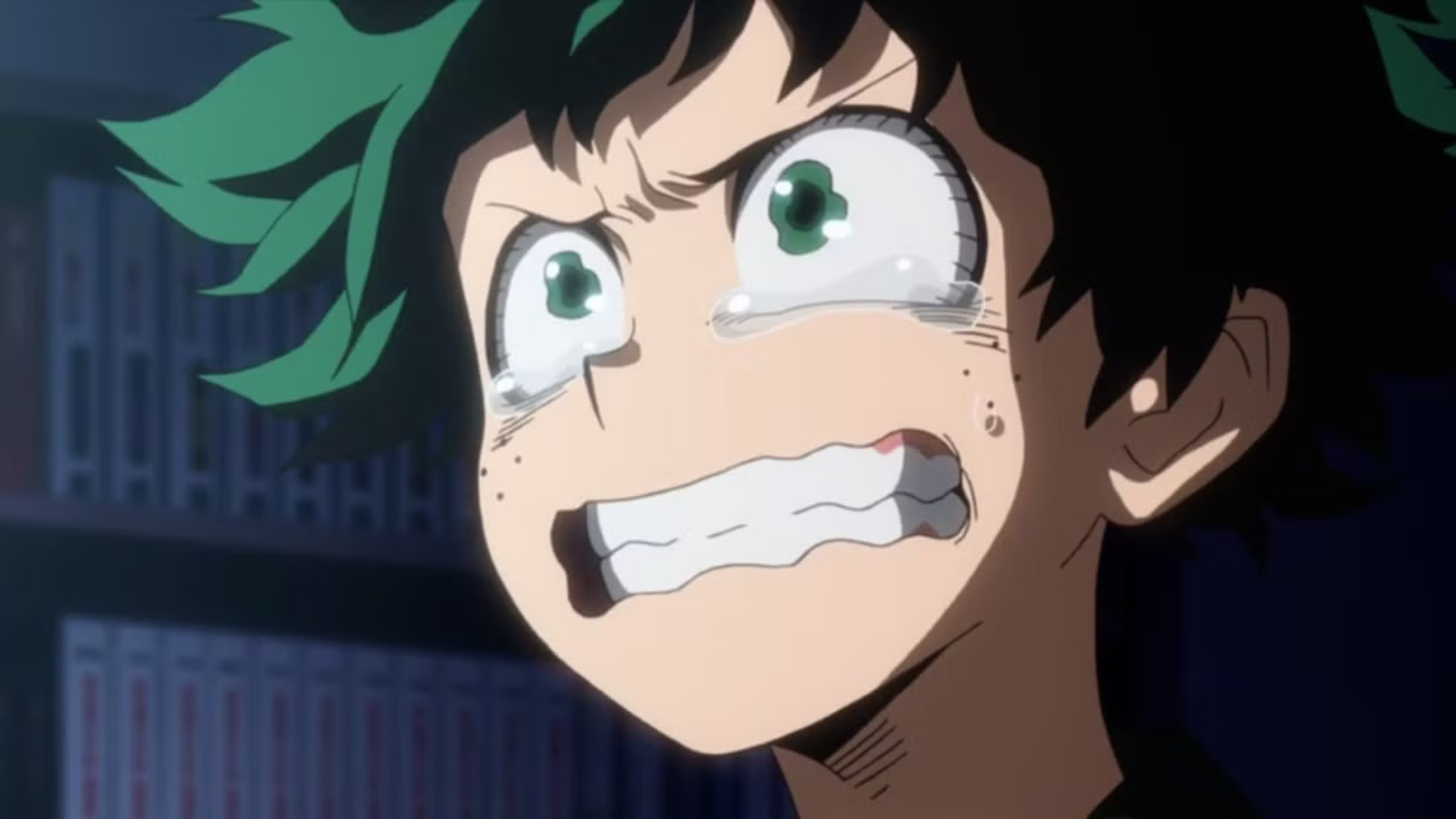 My Hero Academia Deku Crying