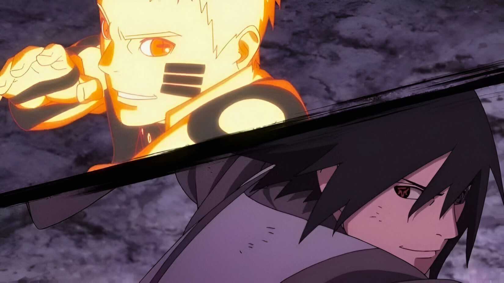 Naruto and Sasuke as seen in Boruto