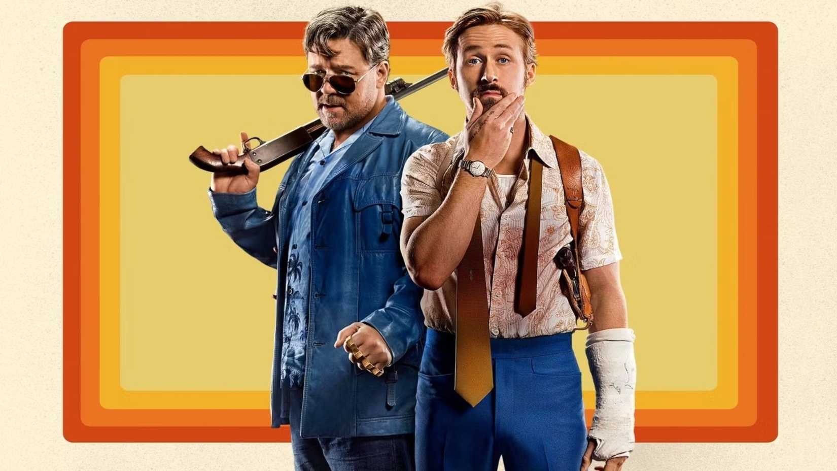 Russell Crowe and Ryan Gosling in The Nice Guys
