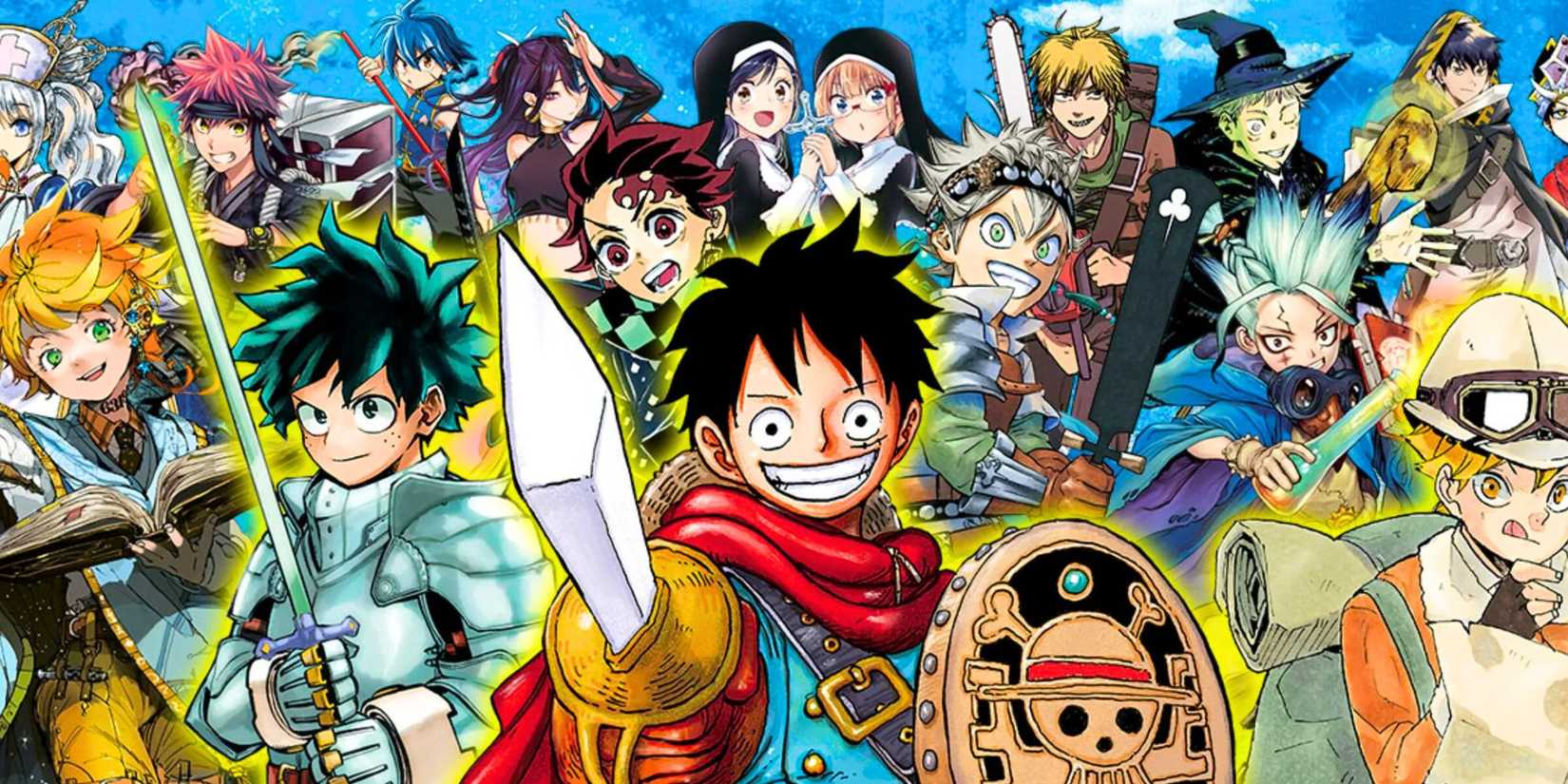 Protagonists from Shonen Jump series