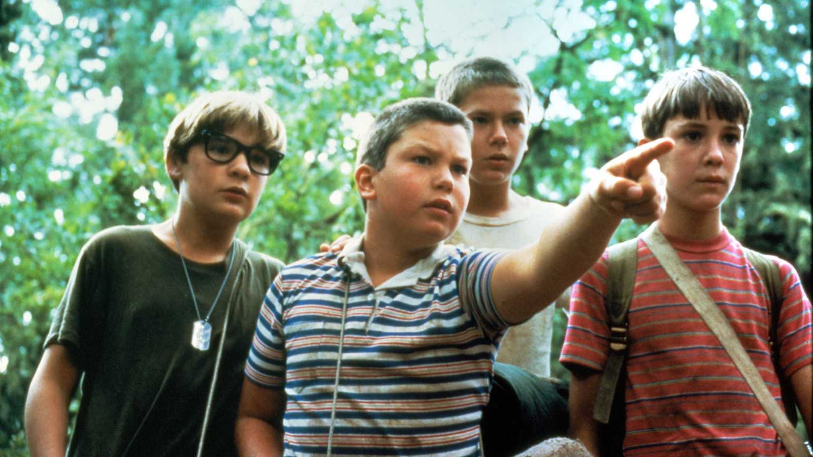 The four kids in Stand by Me