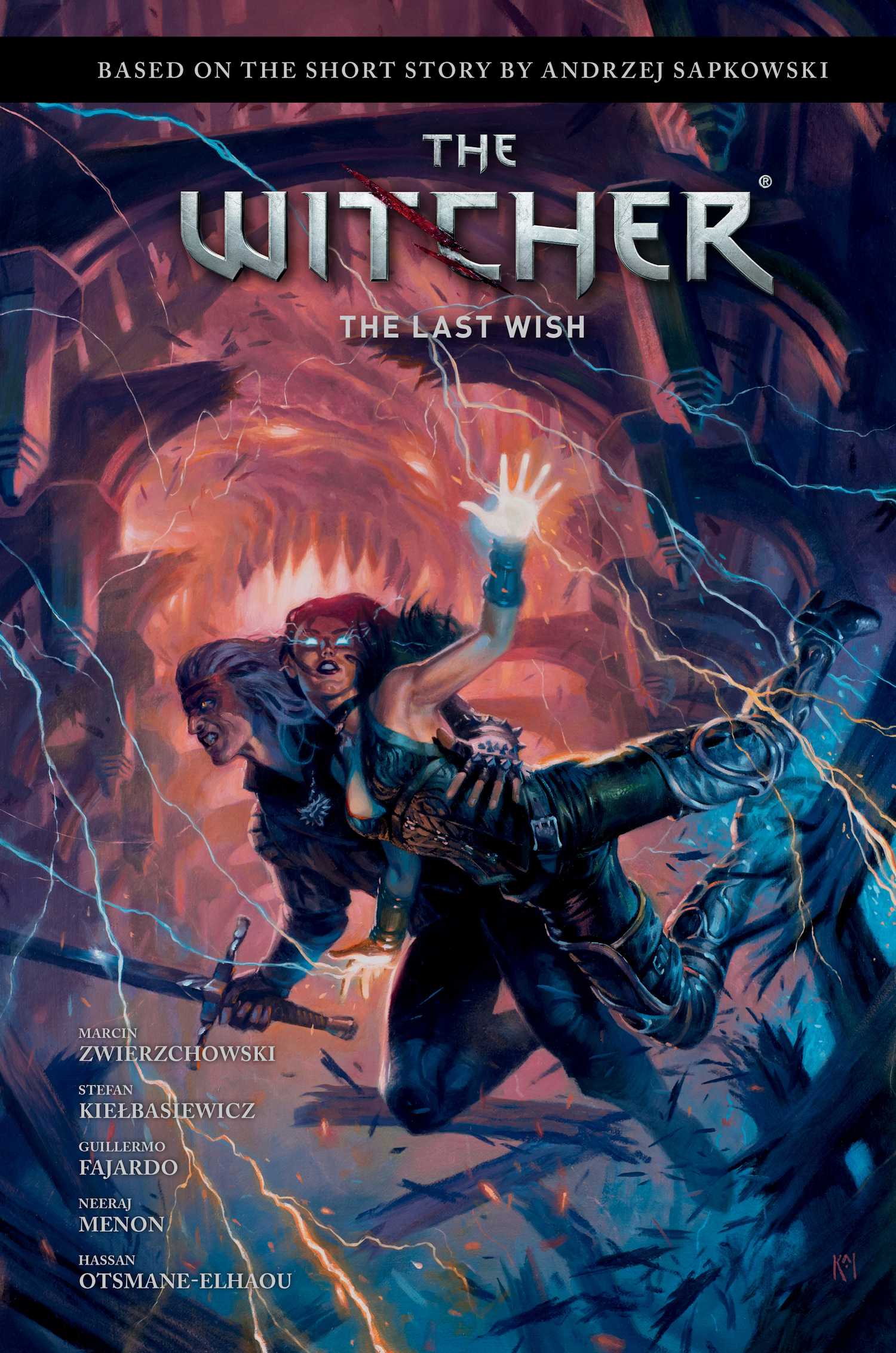 The Witcher Comic Cover Art For The Last Wish #1