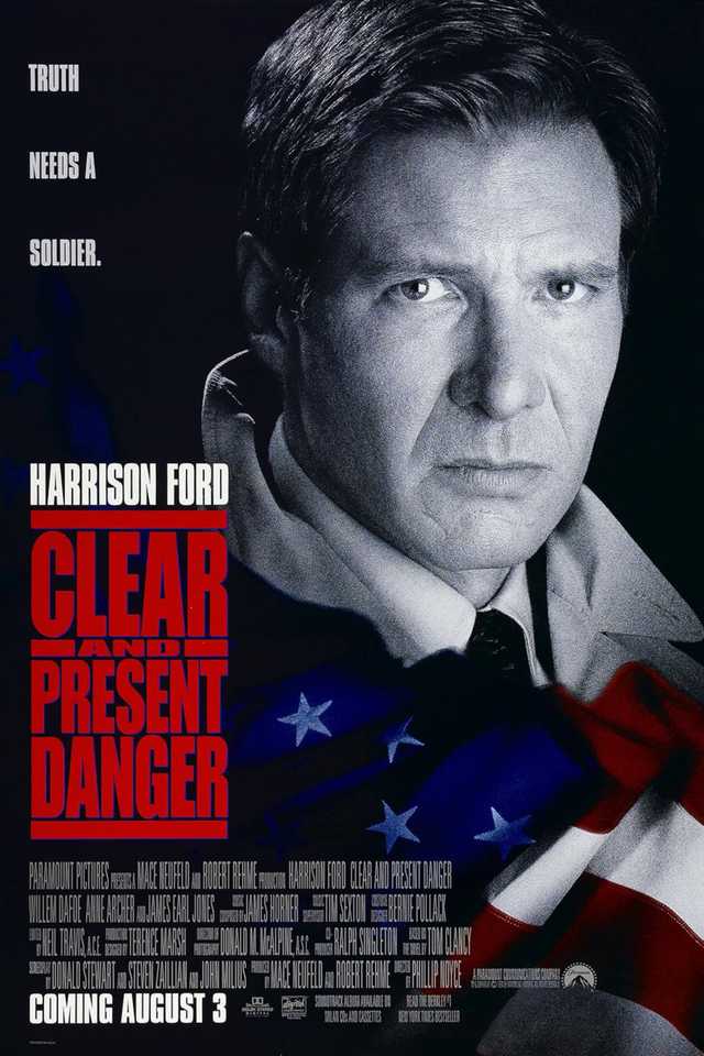 Clear and Present Danger 1994 Poster