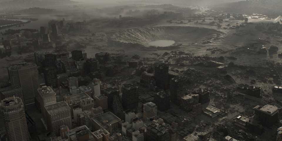 Raccoon City Crater in Resident Evil Requiem